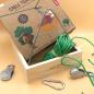 Preview: Huckleberry Kinder Spielzeug Seilbahn Kabel Transport Flaschenzug Box 10m Seil