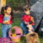 Preview: Huckleberry Kinder Camping Outdoor Toast über Feuer grillen Edelstahl 16x20x3cm