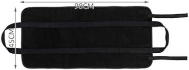 Kaminholztasche Tragetasche Kaminholz Korb Oxford Polyester Stoff 600D 98 x 45cm