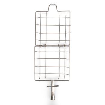 Huckleberry Kinder Camping Outdoor Toast über Feuer grillen Edelstahl 16x20x3cm