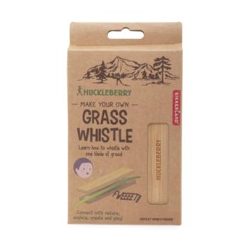 Kinder Spielzeug Huckleberry Grasflöte Graspfeife Grass Whistle Holz Instrument