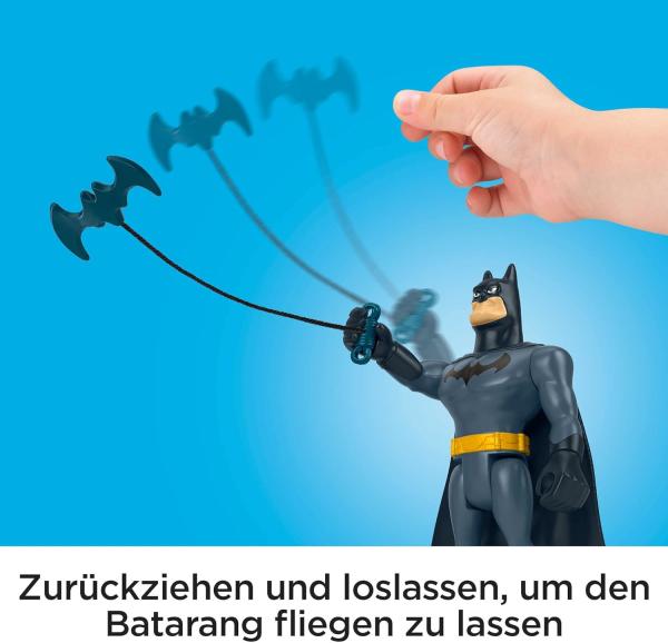 Fisher-Price DC Super Pets Batman & Ace Set mit 2 beweglichen Figuren + Zubehör