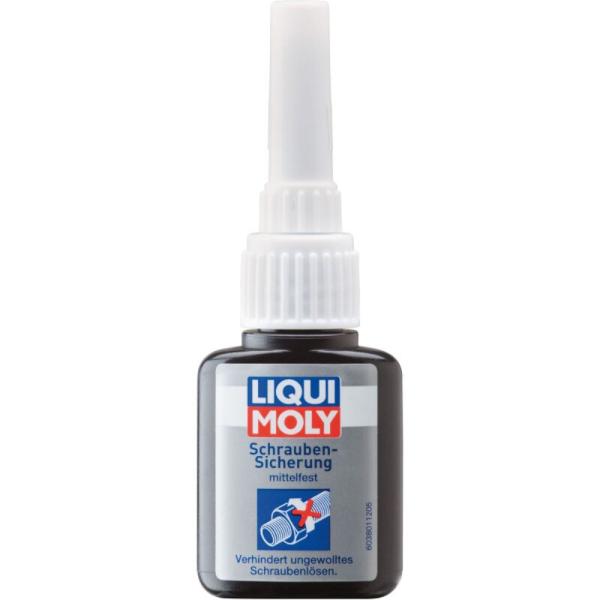 Liqui Moly Schrauben-Sicherung mittelfest 10 g Flasche Verhindert Schraubenlösen