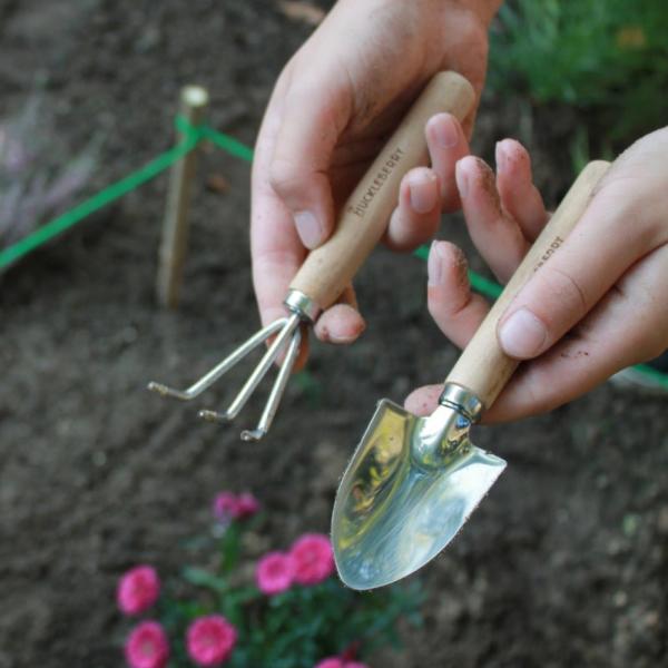 Huckleberry Kinder Spielzeug Garten Schaufel Spaten Seil "Make Your Own Garden"